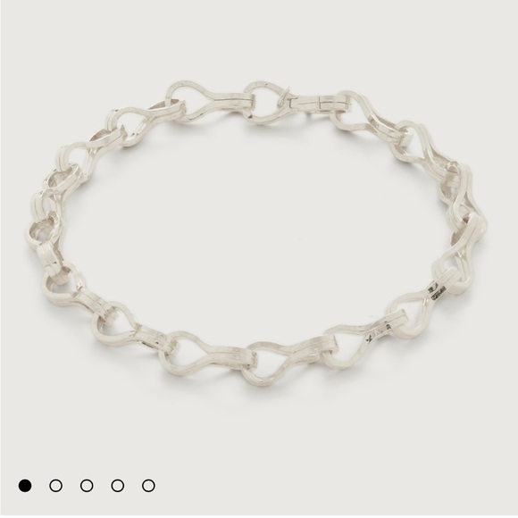 Monica Vinader Infinite Link Bracelet Sterling Silver - Picture 4 of 7
